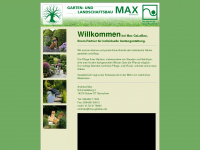 max-galabau.de Webseite Vorschau