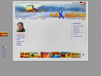 max-mehring.de Webseite Vorschau