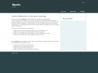 maxhome.de Webseite Vorschau