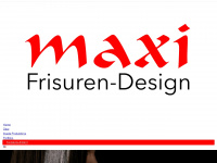 maxi-frisuren-design.de Webseite Vorschau
