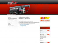 maxi-lift.de Webseite Vorschau