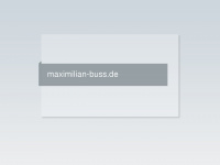 maximilian-buss.de Webseite Vorschau