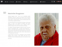 maximilien-bruggmann.ch Webseite Vorschau