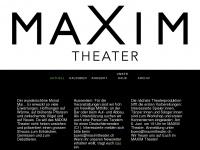 maximtheater.ch Webseite Vorschau