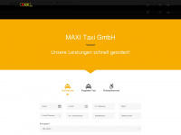 maxitaxi24.de Webseite Vorschau