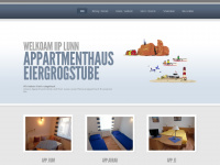 appartment-eiergrogstube.de Webseite Vorschau