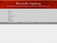 maxstrasse-augsburg.de Webseite Vorschau