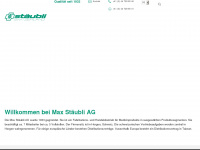 maxstaeubli.ch Webseite Vorschau