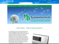 mb-systemtechnik.de Webseite Vorschau