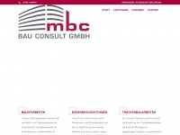 mbc-bau-consult.de Webseite Vorschau