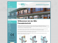 mbj-fassadentechnik.de Webseite Vorschau