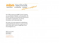 mbm-technik.ch Thumbnail