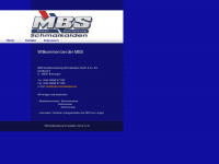mbs-schmalkalden.de Webseite Vorschau