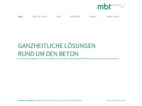 mbt.ch Webseite Vorschau