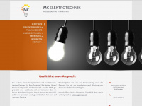 mc-elektro.de Webseite Vorschau