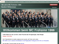 mc-frohsinn1866.de Thumbnail