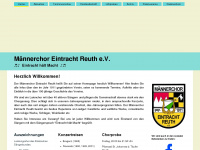 mc-reuth.de Webseite Vorschau