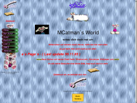mcatmanm.de Webseite Vorschau