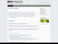 mctag.ch Webseite Vorschau