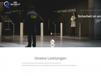 md-sicherheitsdienst.de Webseite Vorschau