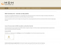 mdh-vertrieb.de Webseite Vorschau