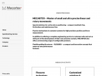 mecartex.ch Webseite Vorschau