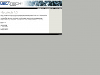 mecatech.ch Webseite Vorschau