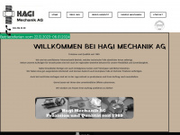 mechanik-hagi.ch Webseite Vorschau