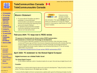 tc.ca Webseite Vorschau