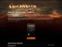 guildwars.com Webseite Vorschau