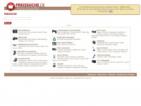 preissuche.de Webseite Vorschau