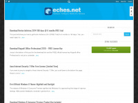 eches.net Webseite Vorschau