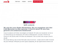 jusos-bw.de Webseite Vorschau