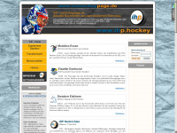icehockeypage.de Webseite Vorschau