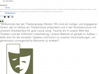 theatergruppe-alkofen.de Webseite Vorschau