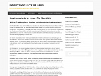 insektenschutz-im-haus.de Webseite Vorschau