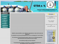 gtda-ev.de Webseite Vorschau