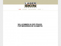 laser-skin.de Webseite Vorschau