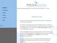 medaimun.de Webseite Vorschau