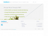 medaxis.ch Webseite Vorschau