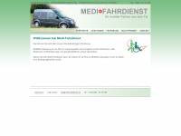 medi-fahrdienst.de Webseite Vorschau