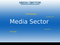 media-sector.de Webseite Vorschau