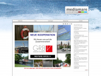 mediamare.de Webseite Vorschau