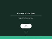 mediamission.de Webseite Vorschau