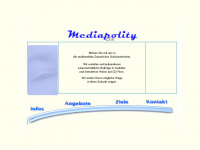 mediapolity.de Webseite Vorschau