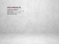 mediaprojects.at Webseite Vorschau