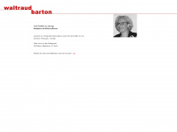waltraud-barton.at Webseite Vorschau