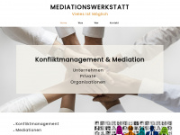 mediationswerkstatt.at Webseite Vorschau