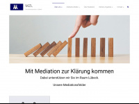 mediationszentrum-luebeck.de Webseite Vorschau