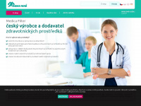 medicafilter.cz Webseite Vorschau